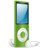 iPod Nano green on